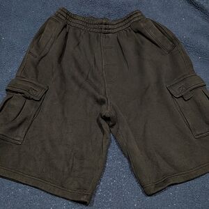 Men's Black Cargo Shorts